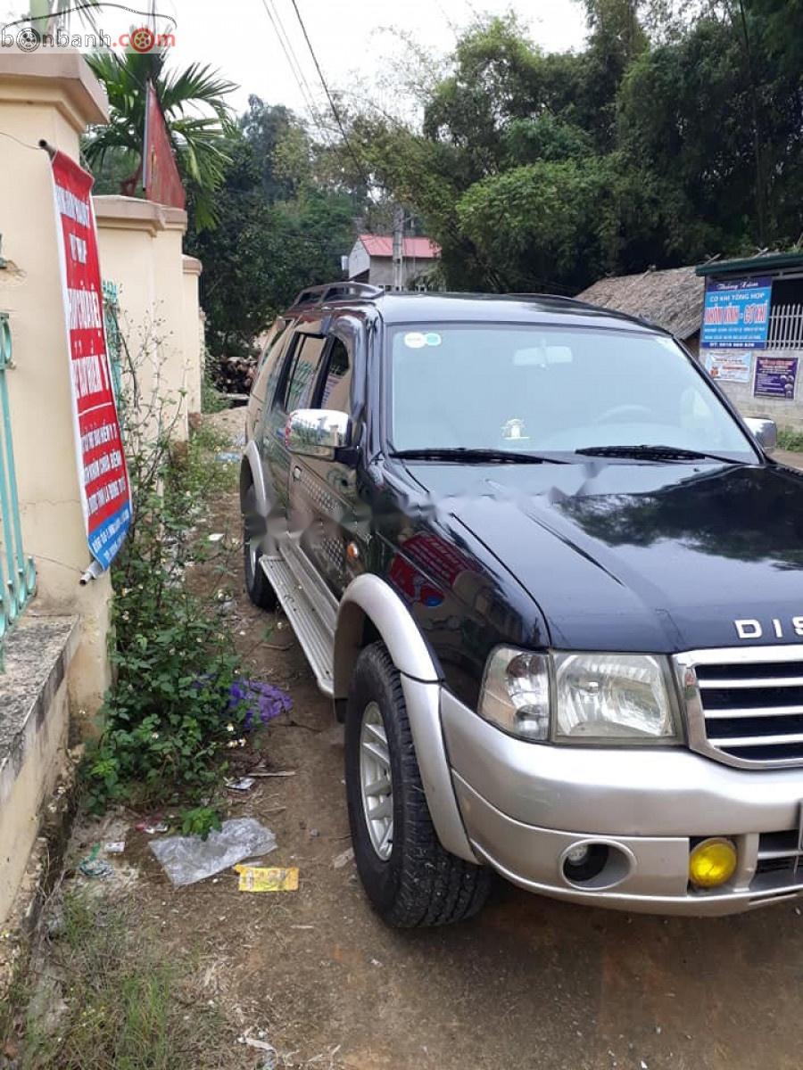 Ford Everest   2006 - Cần bán xe Ford Everest 2.5L 4x2 MT đời 2006, màu đen, giá 235tr