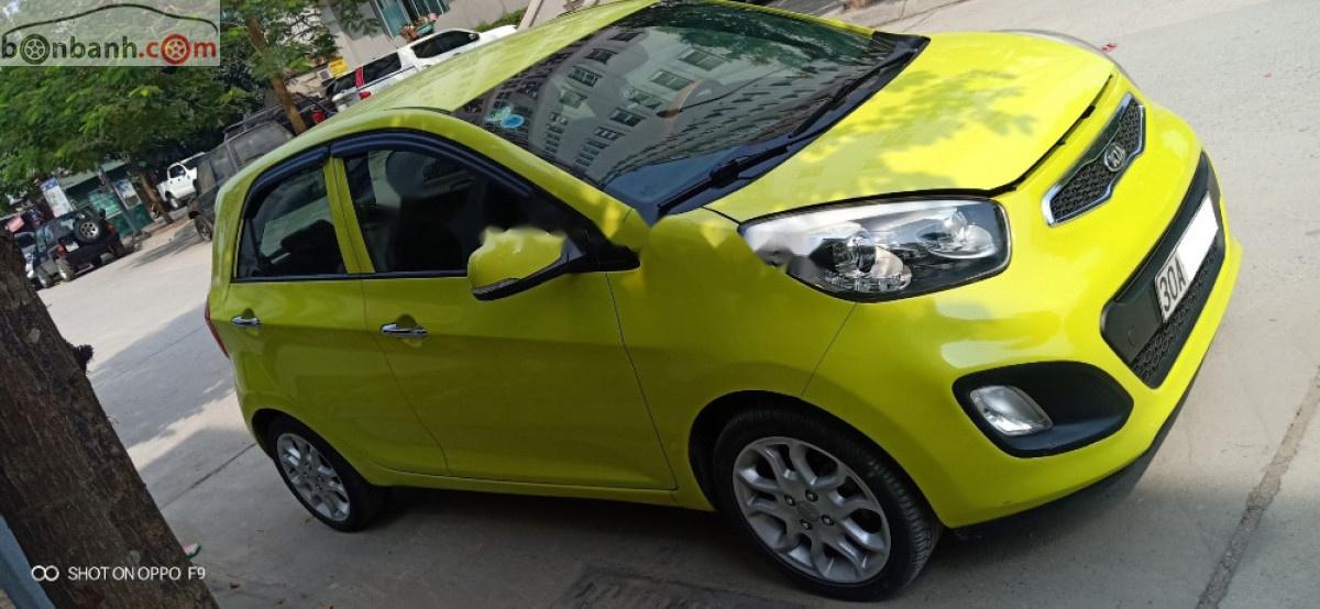 Kia Picanto 2013 - Bán xe Kia Picanto đời 2013, màu xanh lục, số tự động 