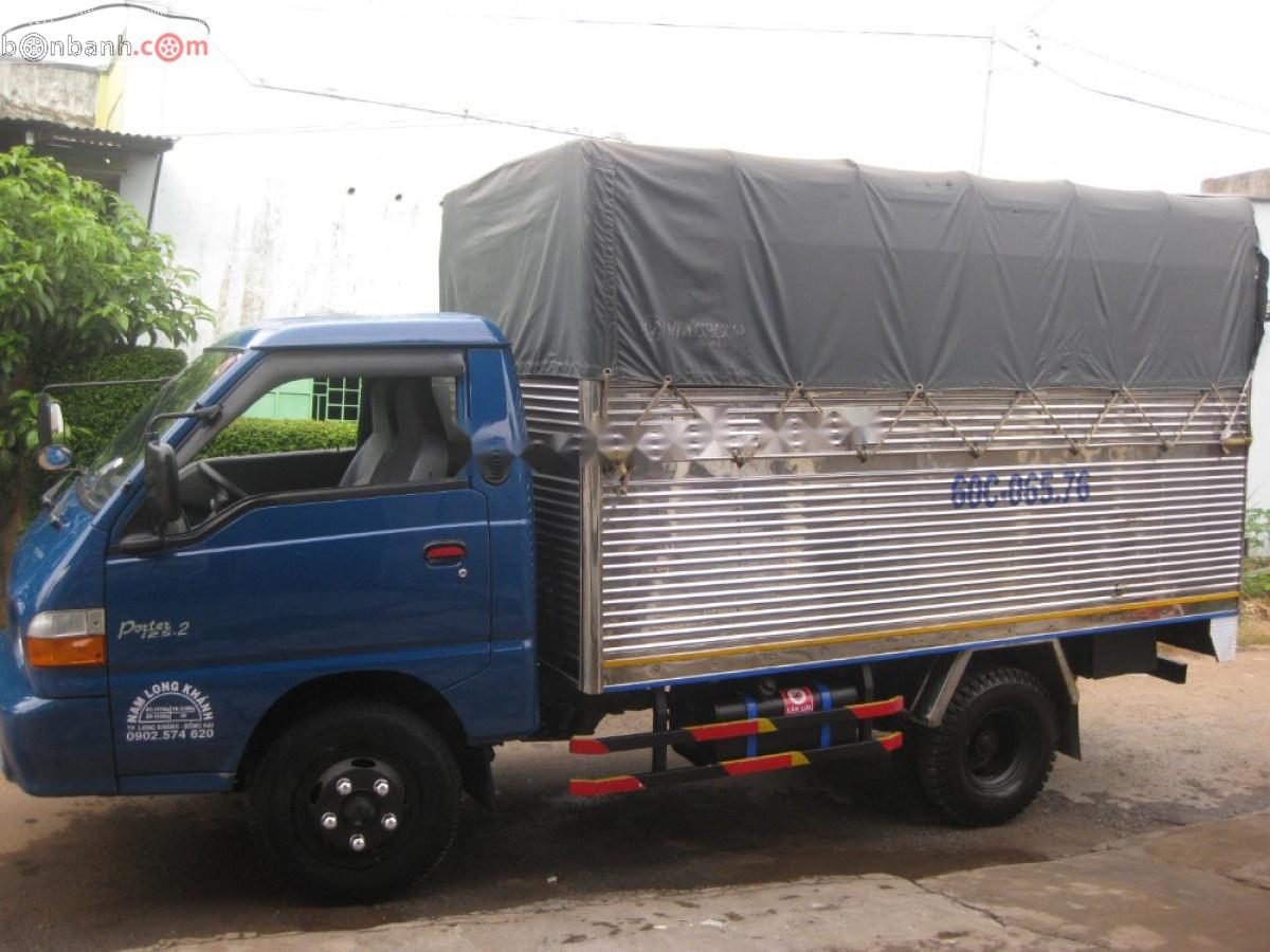 Hyundai Porter 2010 - Bán xe Hyundai Porter đời 2010, màu xanh lam, 198 triệu xe máy chạy khỏe