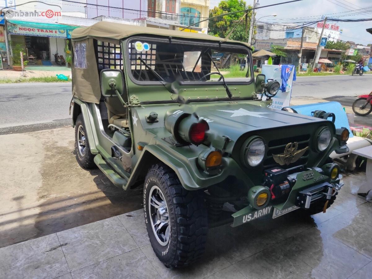 Jeep   1990 - Cần bán Jeep A2 năm 1990, màu xanh lục, nhập khẩu 