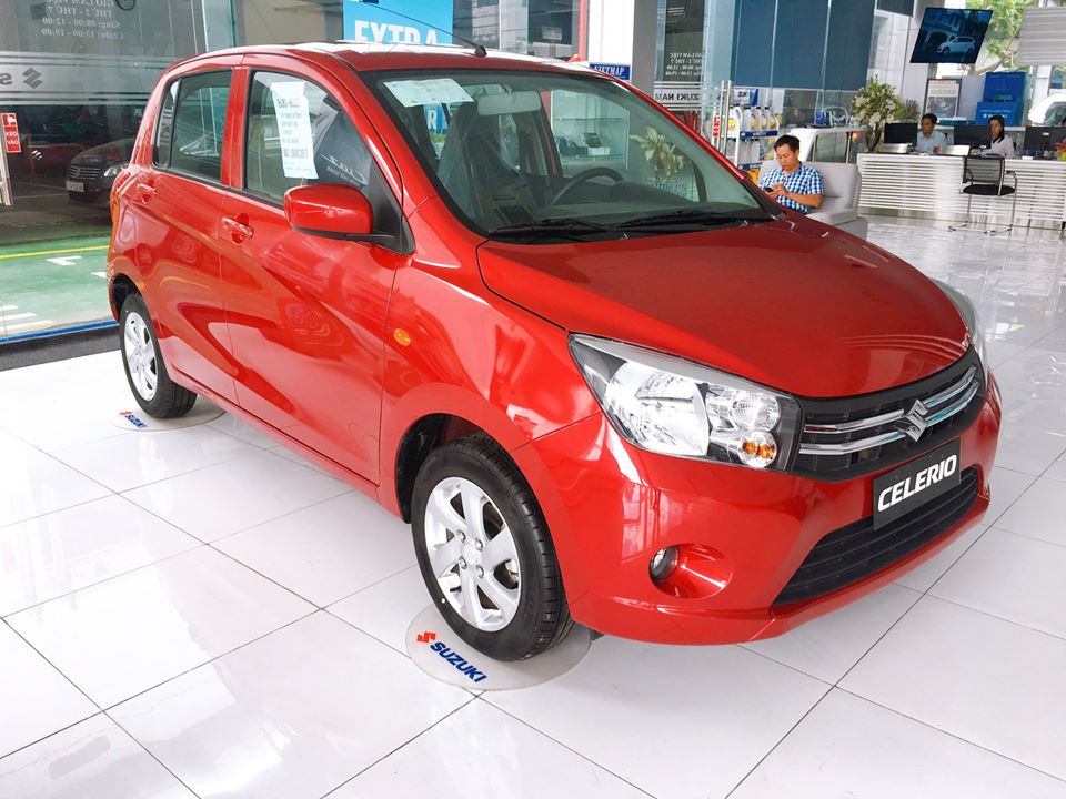 Suzuki Celerio MT 2019 - Cần bán Suzuki Celerio MT đời 2019, màu đỏ, nhập khẩu nguyên chiếc