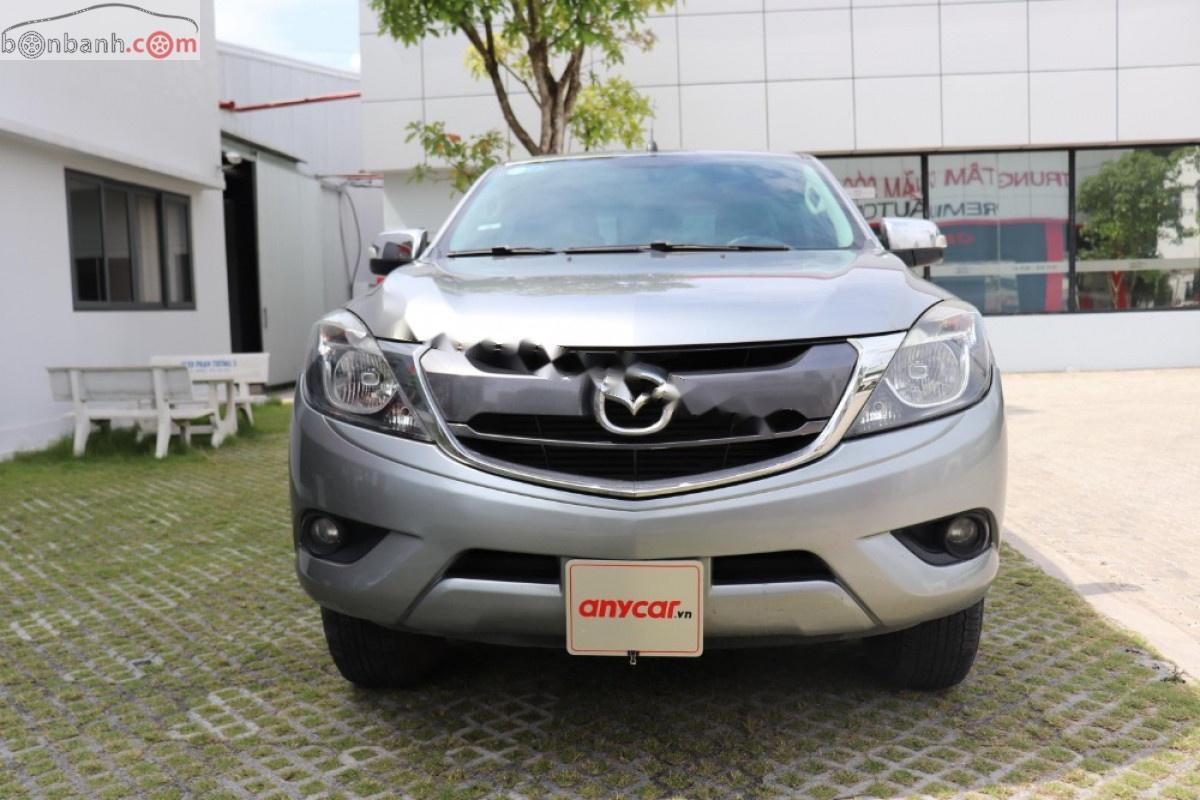 Mazda BT 50 2015 - Cần bán gấp Mazda BT 50 2015, màu bạc, xe nhập chính hãng