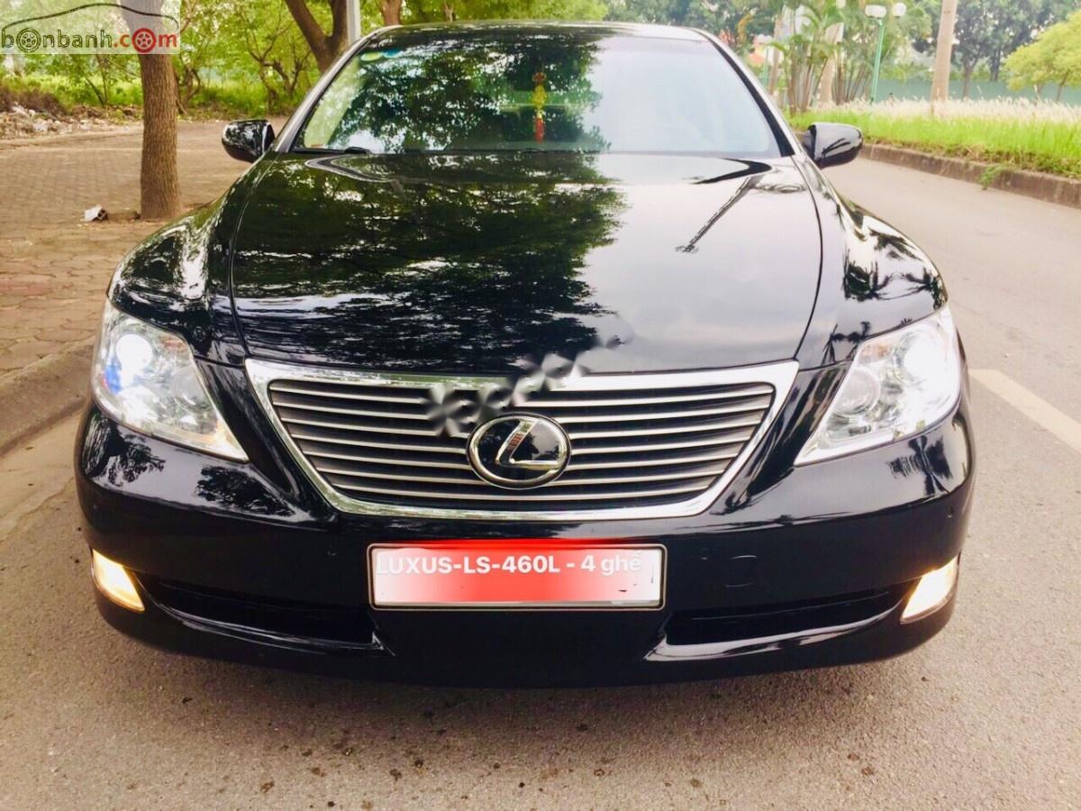 Lexus LS 460L 2008 - Cần bán Lexus LS 460 sản xuất 2008, màu đen, xe nhập chính hãng