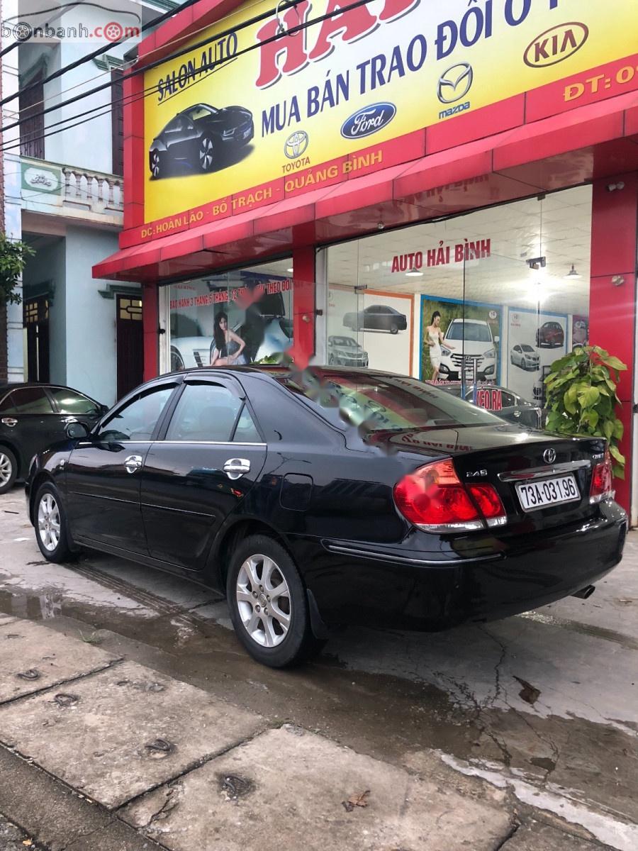 Toyota Camry 2005 - Cần bán lại xe Toyota Camry đời 2005, màu đen