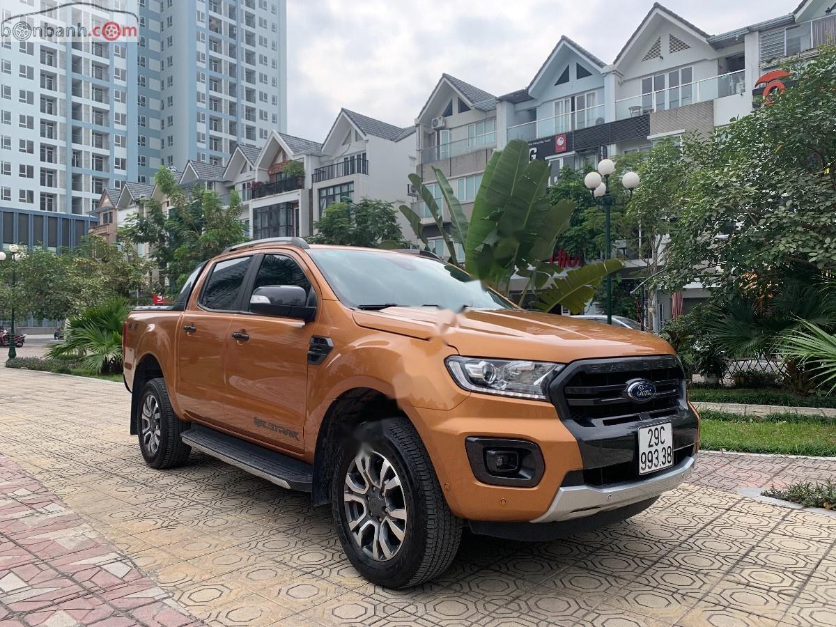 Ford Ranger Wildtrak 2.0L 4x4 AT 2018 - Bán Ford Ranger Wildtrak 2.0L 4x4 AT sản xuất 2018, màu đỏ, nhập khẩu nguyên chiếc 