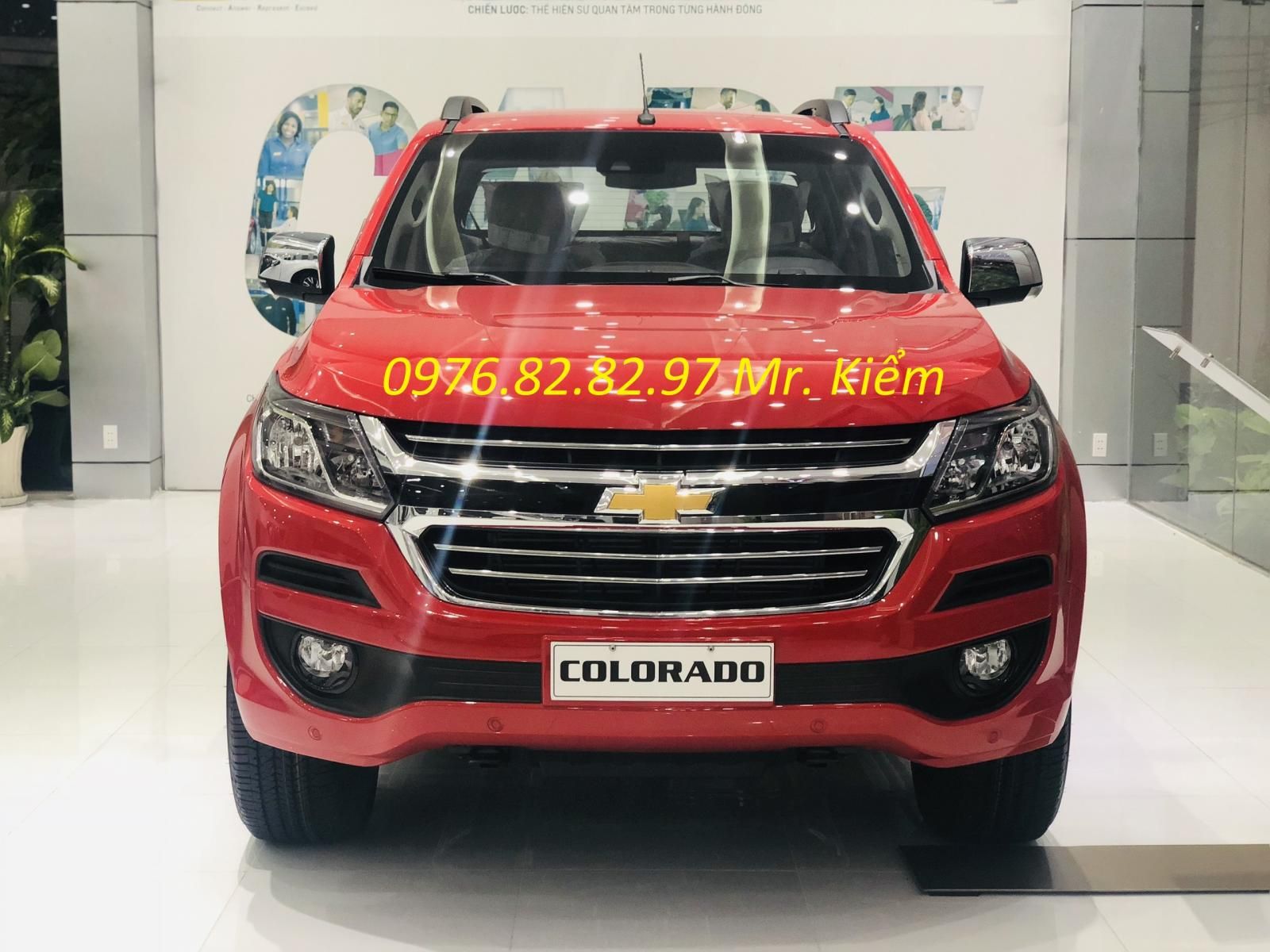 Chevrolet Colorado High Country 2019 - Giảm ngay 80 triệu, khi mua Chevrolet Colorado High Country đời 2019, màu đỏ, xe nhập