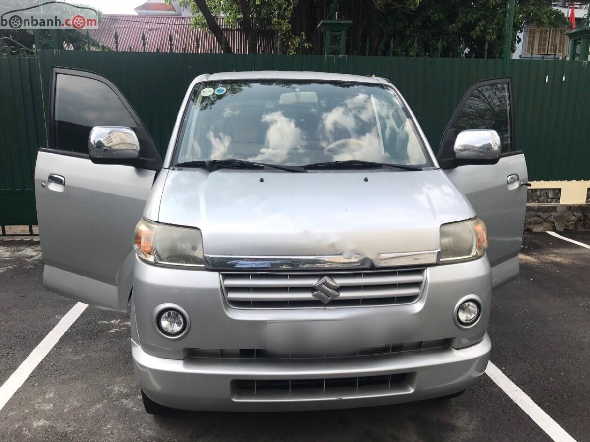 Suzuki APV 2007 - Cần bán xe Suzuki APV năm sản xuất 2007, màu bạc xe máy chạy êm