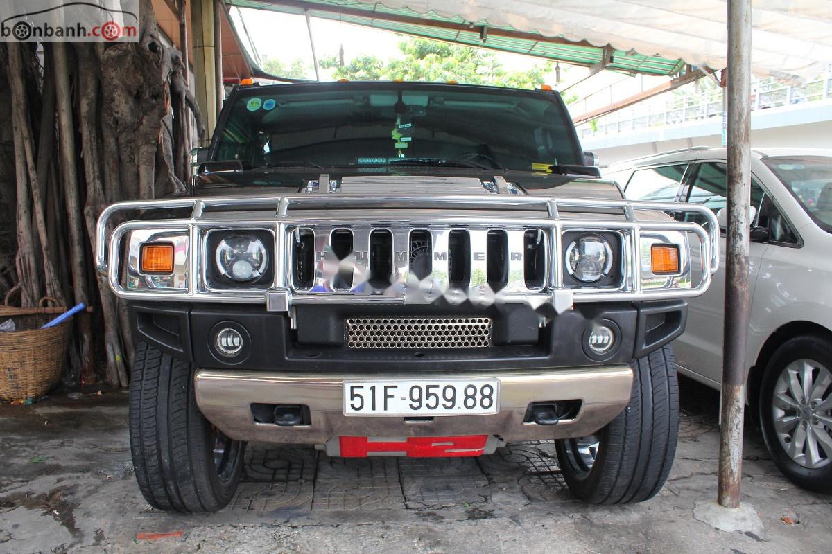 Hummer H2 2007 - Bán Hummer H2 năm sản xuất 2007, màu đen, nhập khẩu