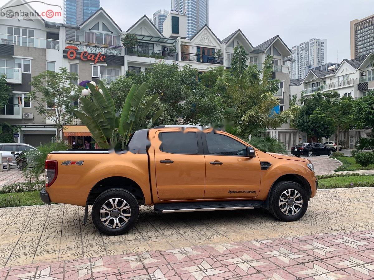 Ford Ranger Wildtrak 2.0L 4x4 AT 2018 - Bán Ford Ranger Wildtrak 2.0L 4x4 AT sản xuất 2018, màu đỏ, nhập khẩu nguyên chiếc 