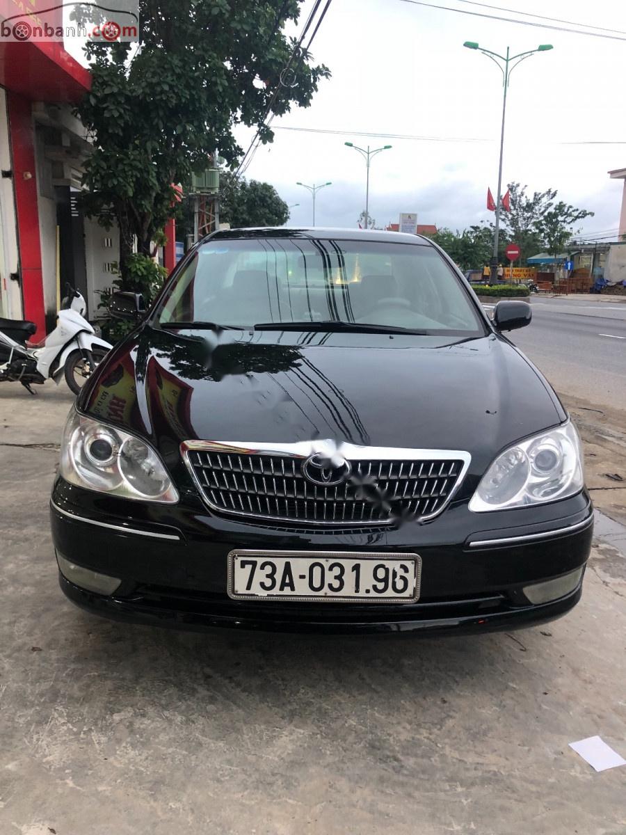 Toyota Camry 2005 - Cần bán lại xe Toyota Camry đời 2005, màu đen