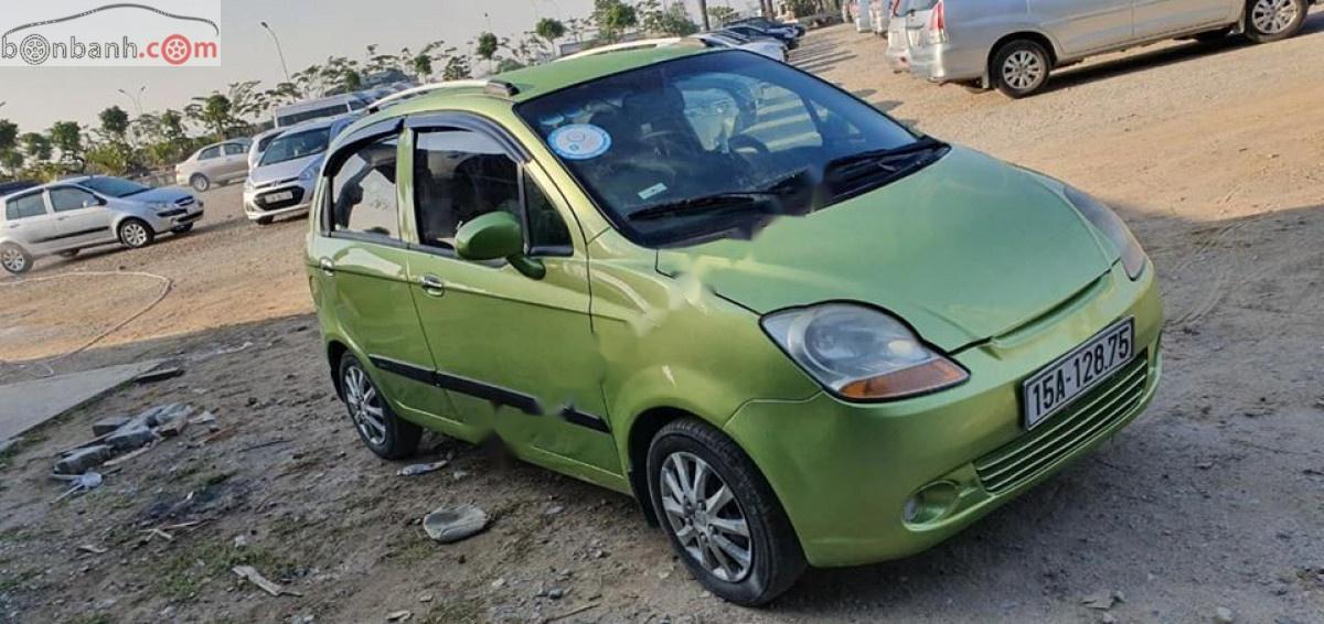 Chevrolet Spark 2008 - Bán xe Chevrolet Spark năm sản xuất 2008, màu xanh lục, giá 79tr