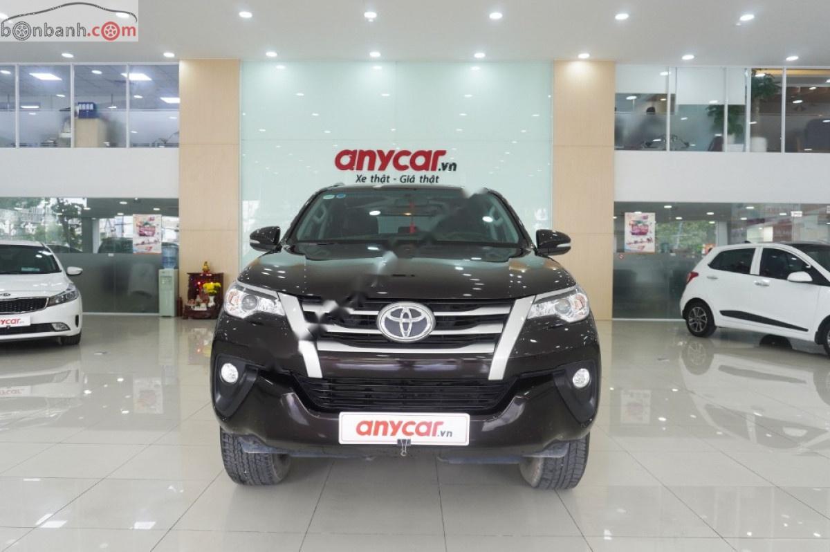 Toyota Fortuner 2017 - Cần bán gấp Toyota Fortuner sản xuất 2017, màu nâu, nhập khẩu nguyên chiếc chính hãng