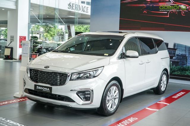 Kia Sedona 2019 - Ưu đãi hấp dẫn - Tặng phần quà giá trị khi mua xe Kia Sedona 2.2 DAT Luxury 2019, màu trắng