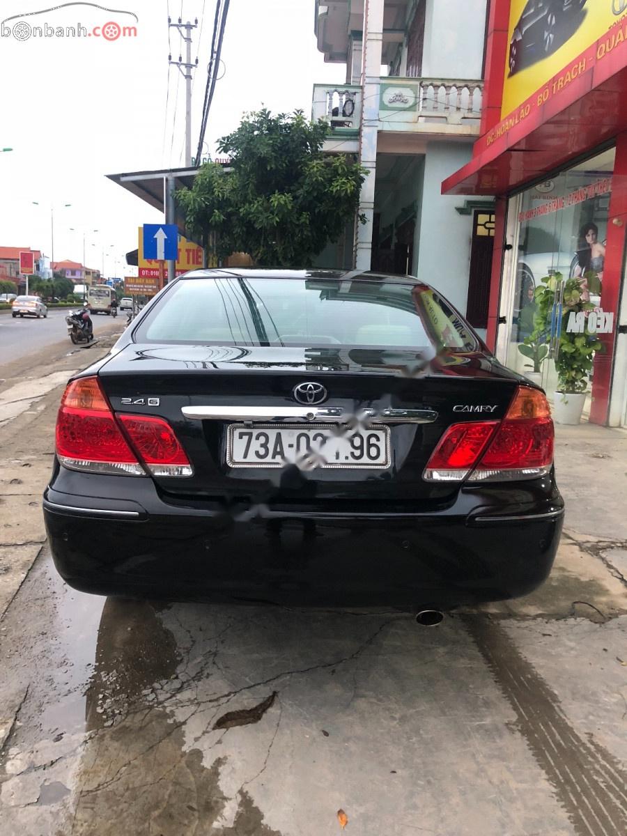 Toyota Camry 2005 - Cần bán lại xe Toyota Camry đời 2005, màu đen