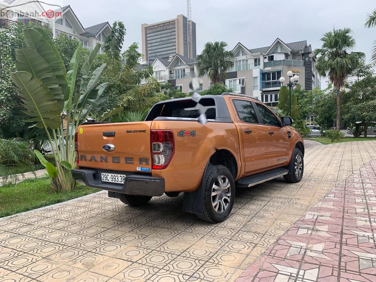 Ford Ranger Wildtrak 2.0L 4x4 AT 2018 - Bán Ford Ranger Wildtrak 2.0L 4x4 AT sản xuất 2018, màu đỏ, nhập khẩu nguyên chiếc 