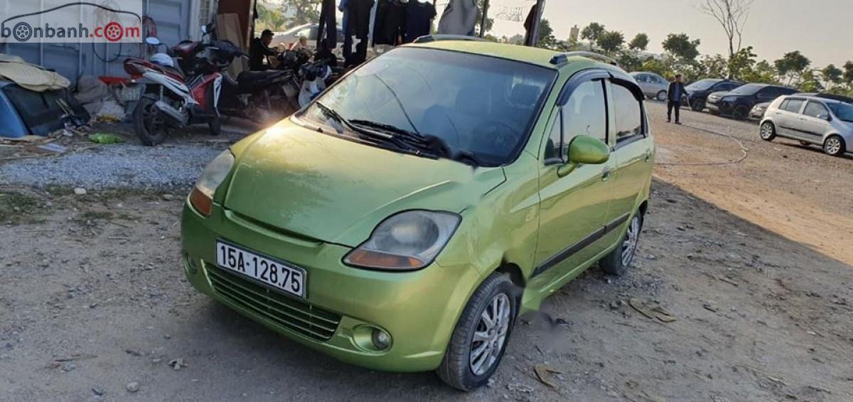 Chevrolet Spark 2008 - Bán xe Chevrolet Spark năm sản xuất 2008, màu xanh lục, giá 79tr