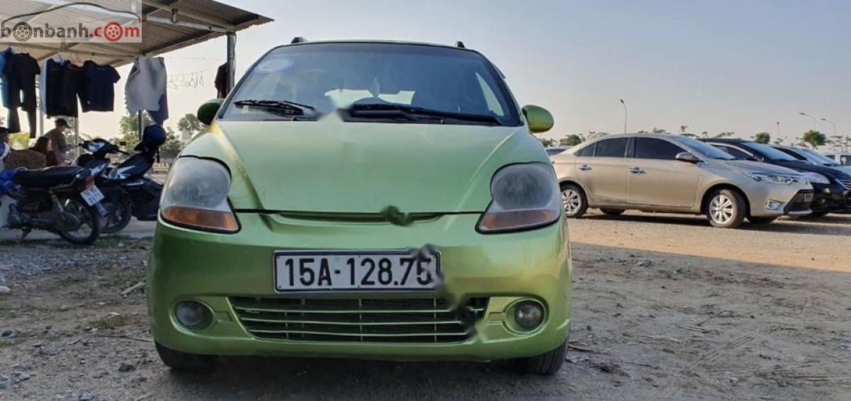 Chevrolet Spark 2008 - Bán xe Chevrolet Spark năm sản xuất 2008, màu xanh lục, giá 79tr