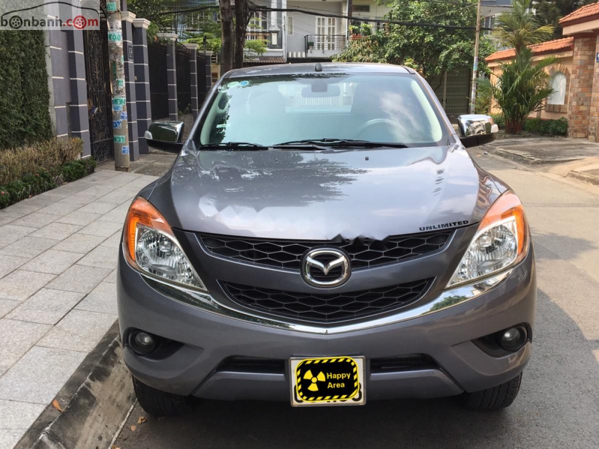 Mazda BT 50 2013 - Cần bán gấp Mazda BT 50 sản xuất 2013, màu xám, nhập khẩu số tự động