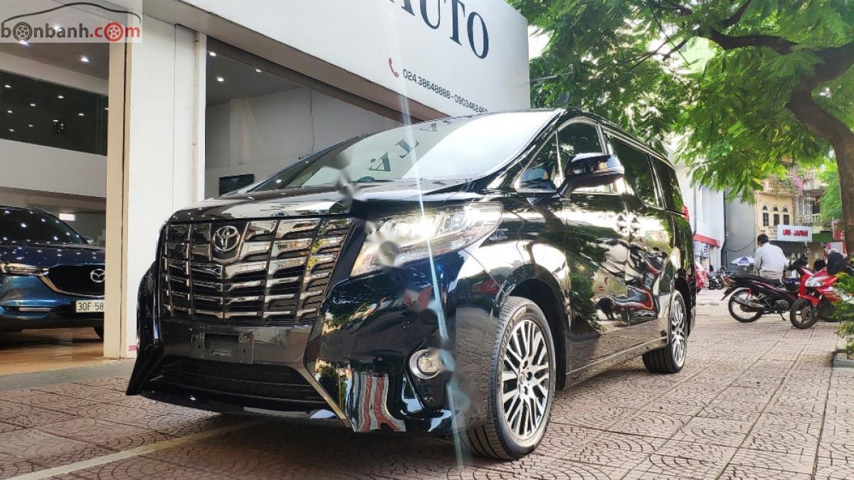 Toyota Alphard 2015 - Bán Toyota Alphard sản xuất 2015, màu đen, xe nhập chính hãng