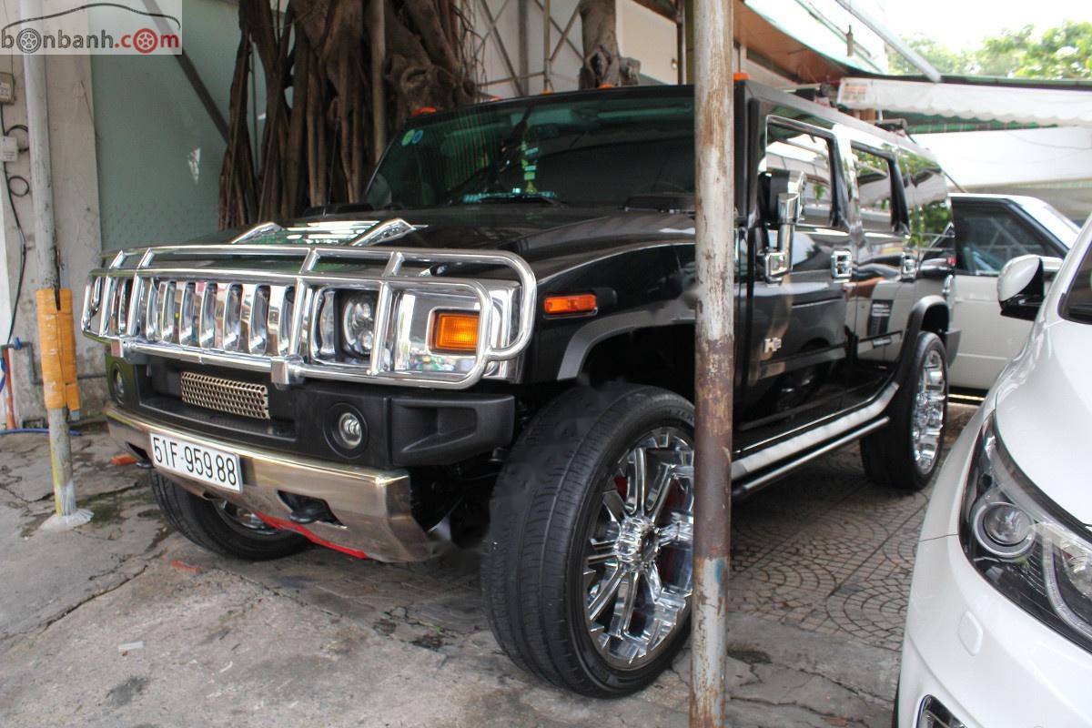 Hummer H2 2007 - Bán Hummer H2 năm sản xuất 2007, màu đen, nhập khẩu