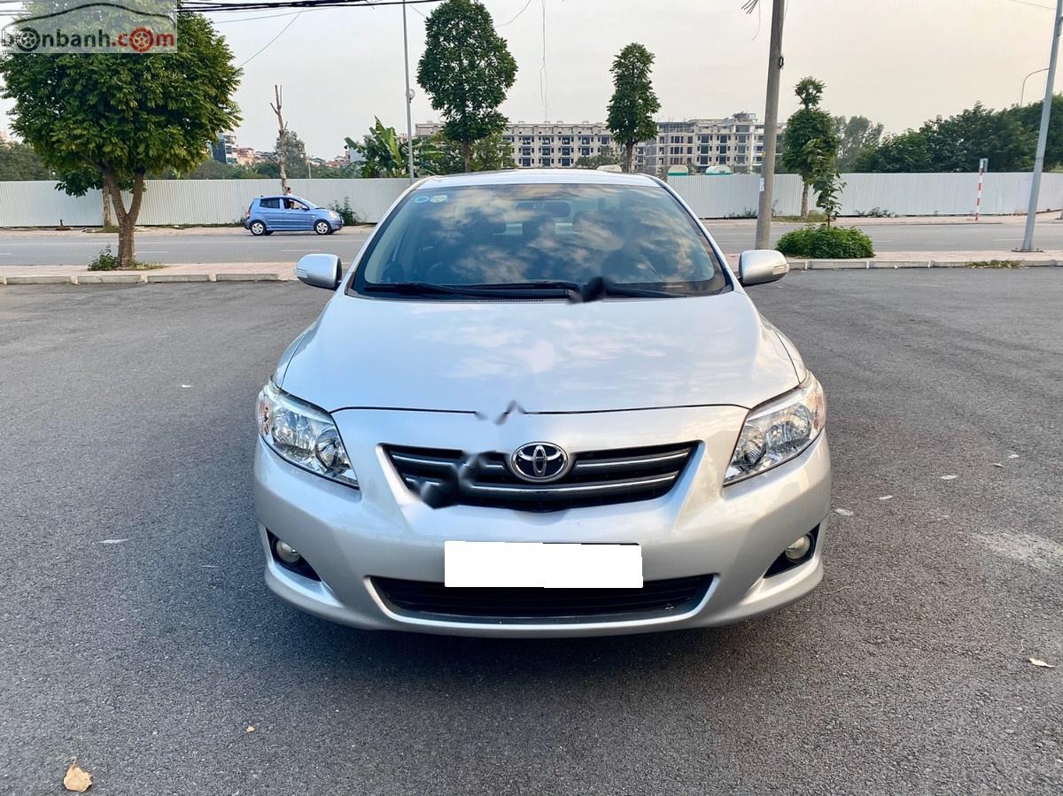 Toyota Corolla   2008 - Cần bán lại xe Toyota Corolla XLi 1.8 AT năm 2008, màu bạc, nhập khẩu