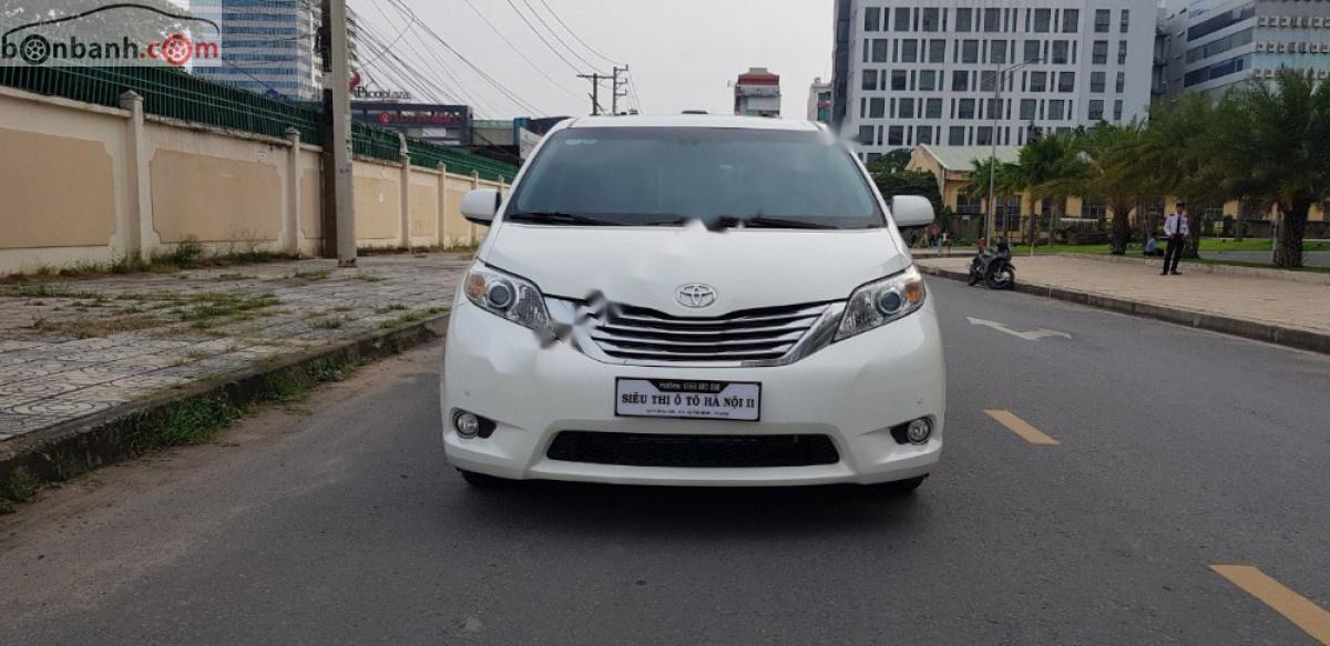 Toyota Sienna   2012 - Bán xe Toyota Sienna Limited 3.5 2012, màu trắng, xe nhập