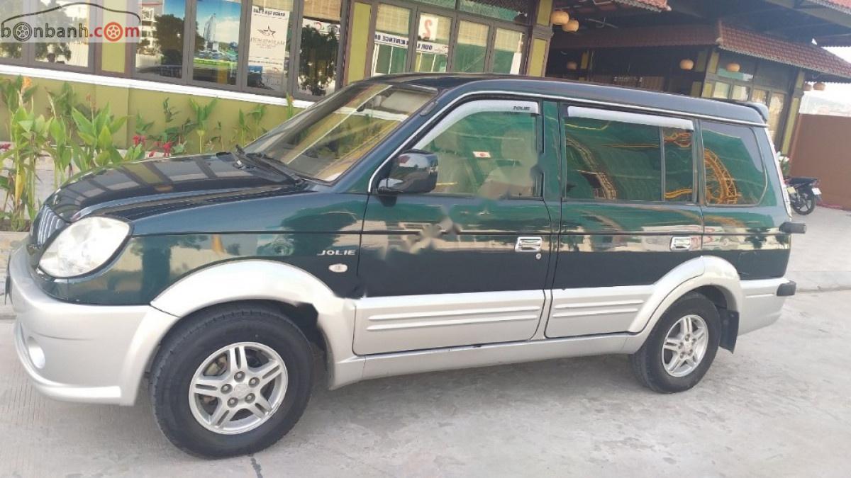 Mitsubishi Jolie 2005 - Cần bán Mitsubishi Jolie 2005, màu xanh lam xe máy chạy êm