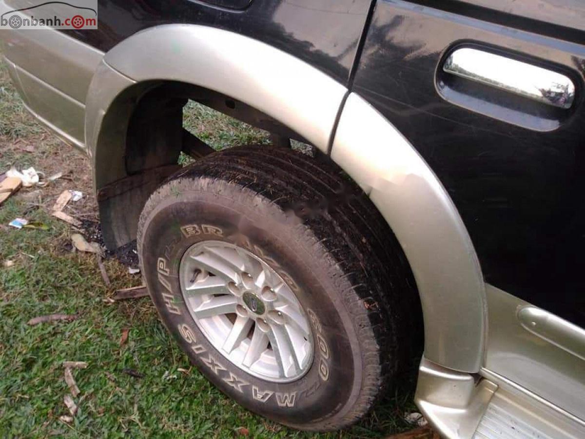 Ford Everest   2005 - Cần bán Ford Everest 2.5L 4x2 MT đời 2005, màu đen, số sàn, giá 199tr