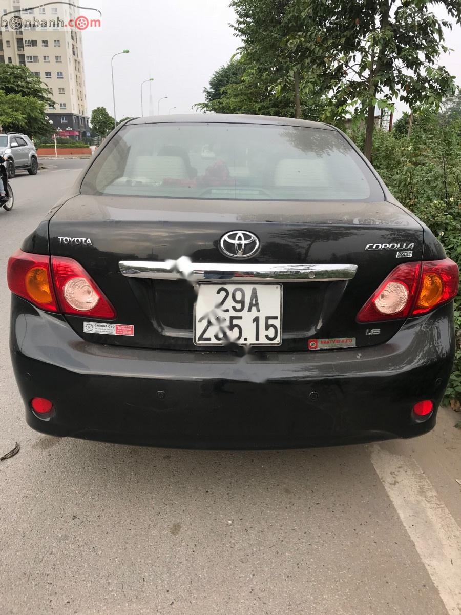 Toyota Corolla   2010 - Bán Toyota Corolla năm 2010, màu đen, nhập khẩu nguyên chiếc chính hãng