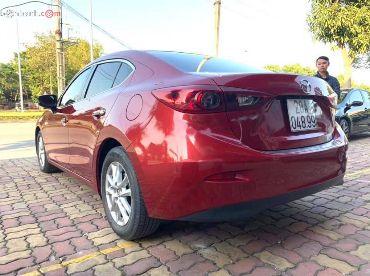 Mazda 3   2016 - Cần bán xe Mazda 3 1.5 AT đời 2016, màu đỏ, chính chủ