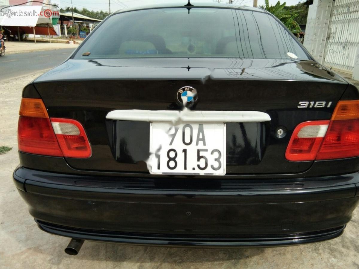 BMW 3 Series 2001 - Cần bán lại xe BMW 318i đời 2001, màu đen chính chủ