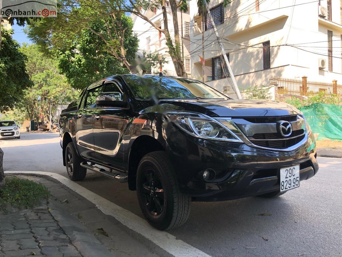 Mazda BT 50   2016 - Bán Mazda BT 50 2.2L 4x4 MT đời 2016, màu đen, nhập khẩu  