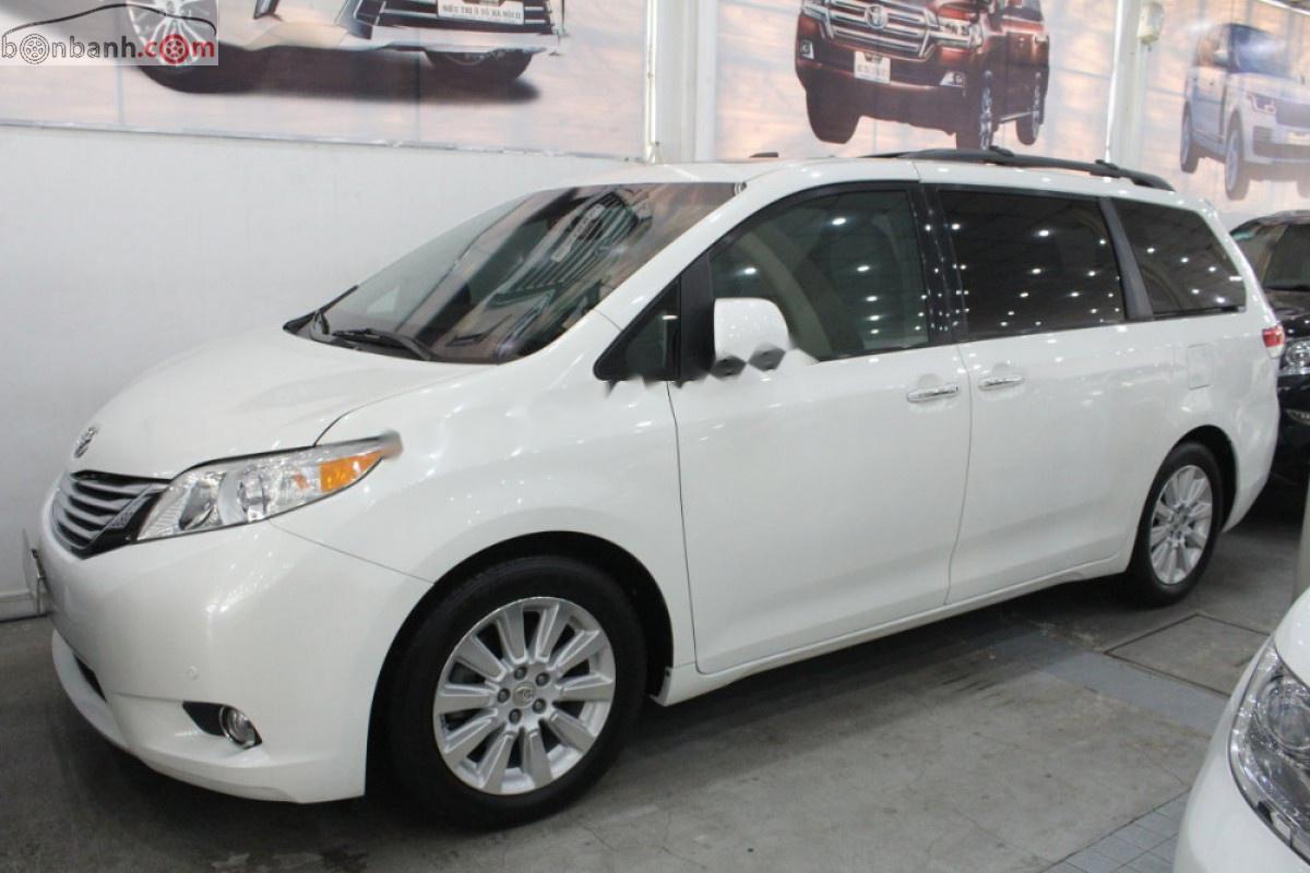 Toyota Sienna   2012 - Bán xe Toyota Sienna Limited 3.5 2012, màu trắng, xe nhập