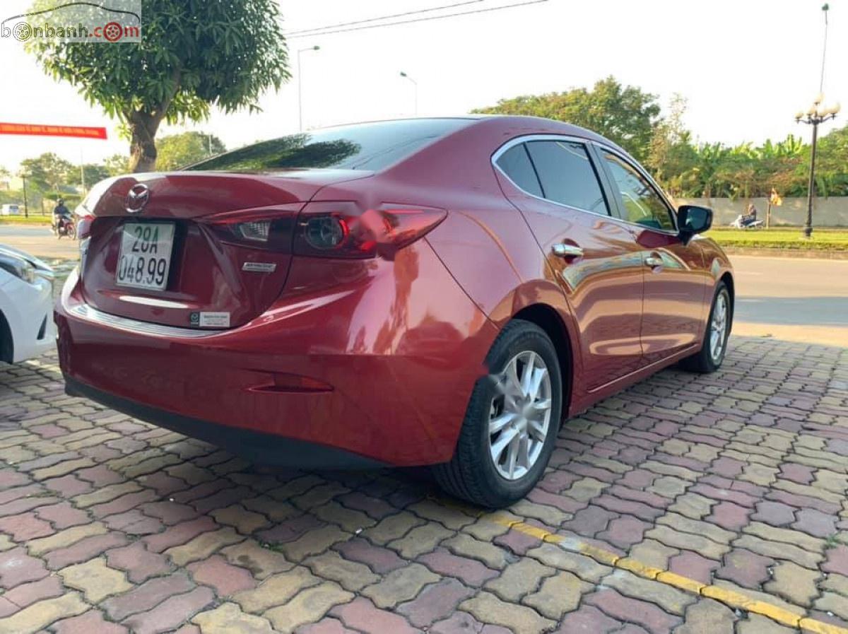 Mazda 3   2016 - Cần bán xe Mazda 3 1.5 AT đời 2016, màu đỏ, chính chủ
