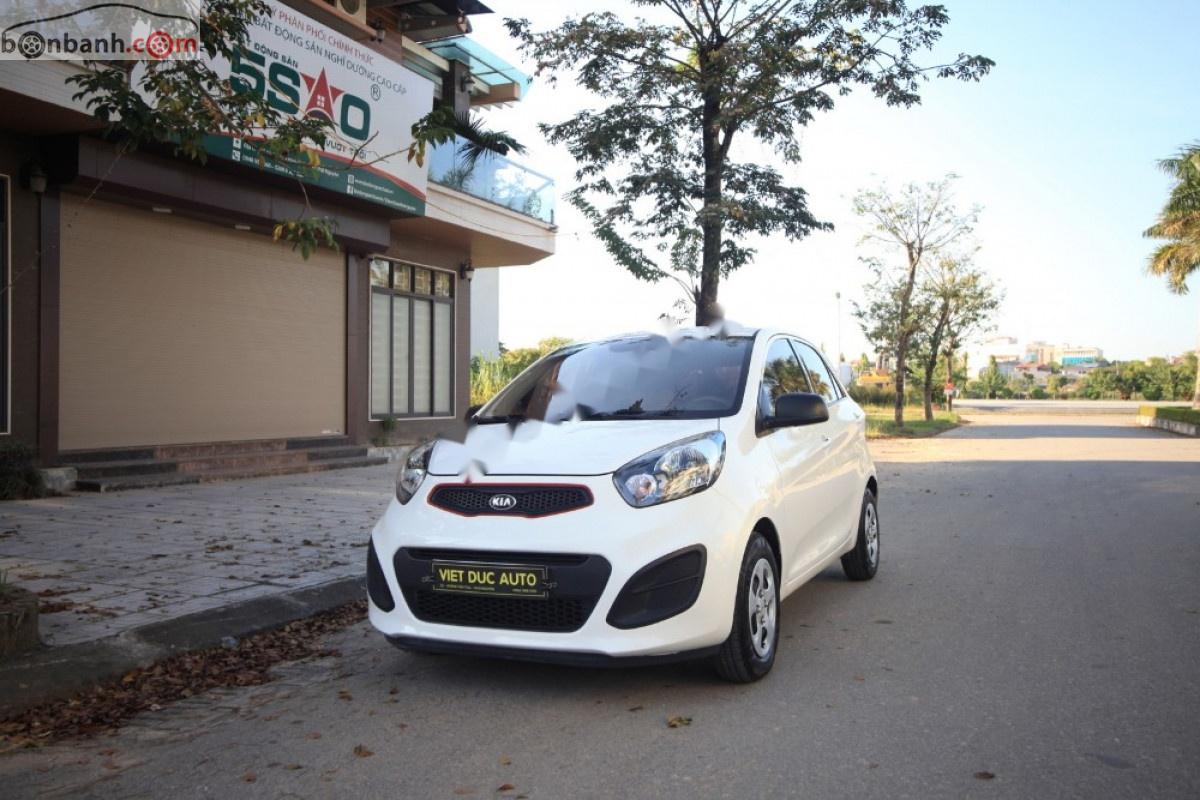 Kia Morning 2013 - Cần bán xe Kia Morning Van 1.0 AT 2013, màu trắng, nhập khẩu chính hãng