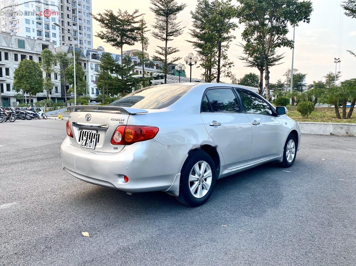 Toyota Corolla   2008 - Cần bán lại xe Toyota Corolla XLi 1.8 AT năm 2008, màu bạc, nhập khẩu