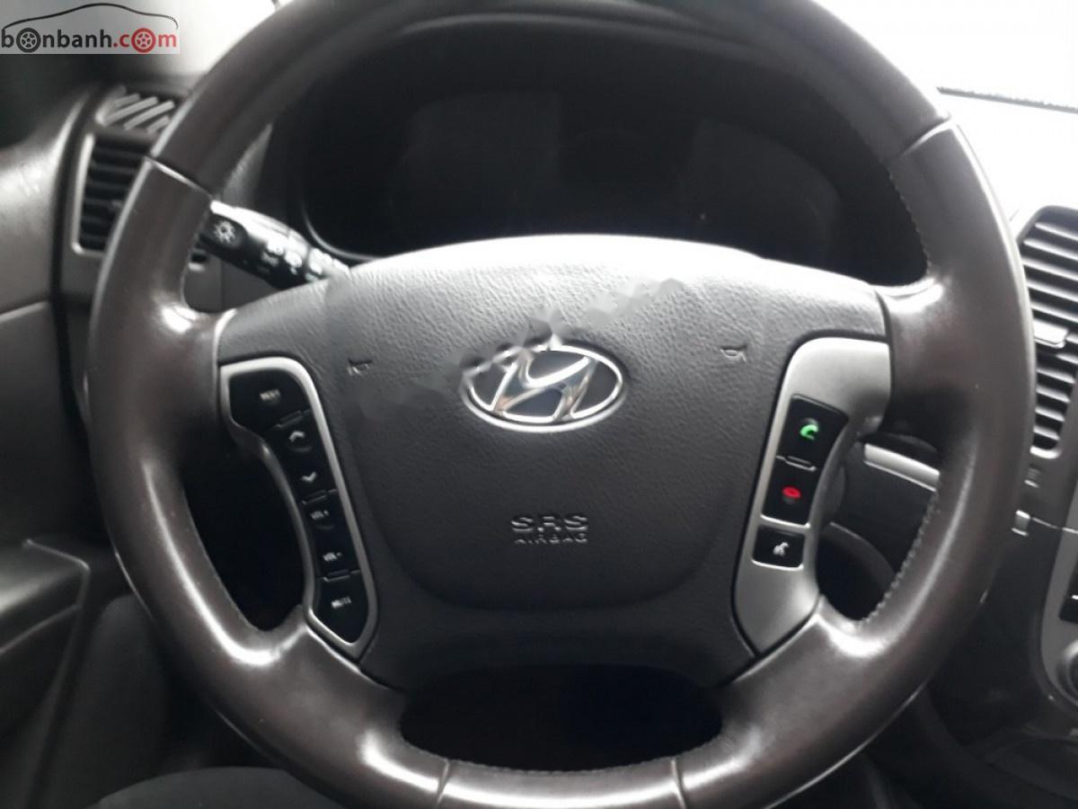 Hyundai Santa Fe 2009 - Cần bán gấp Hyundai Santa Fe đời 2009, màu bạc, xe nhập chính hãng