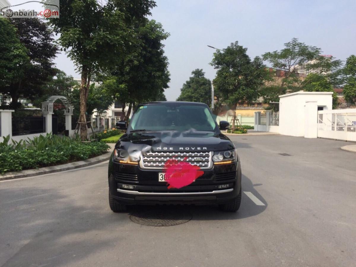 LandRover HSE 3.0 2015 - Bán LandRover Range Rover HSE 3.0 2015, màu đen, nhập khẩu 