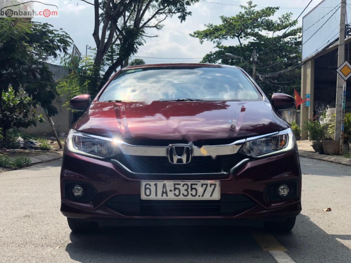 Honda City 2018 - Bán Honda City sản xuất 2018, màu đỏ 560tr xe còn mới lắm