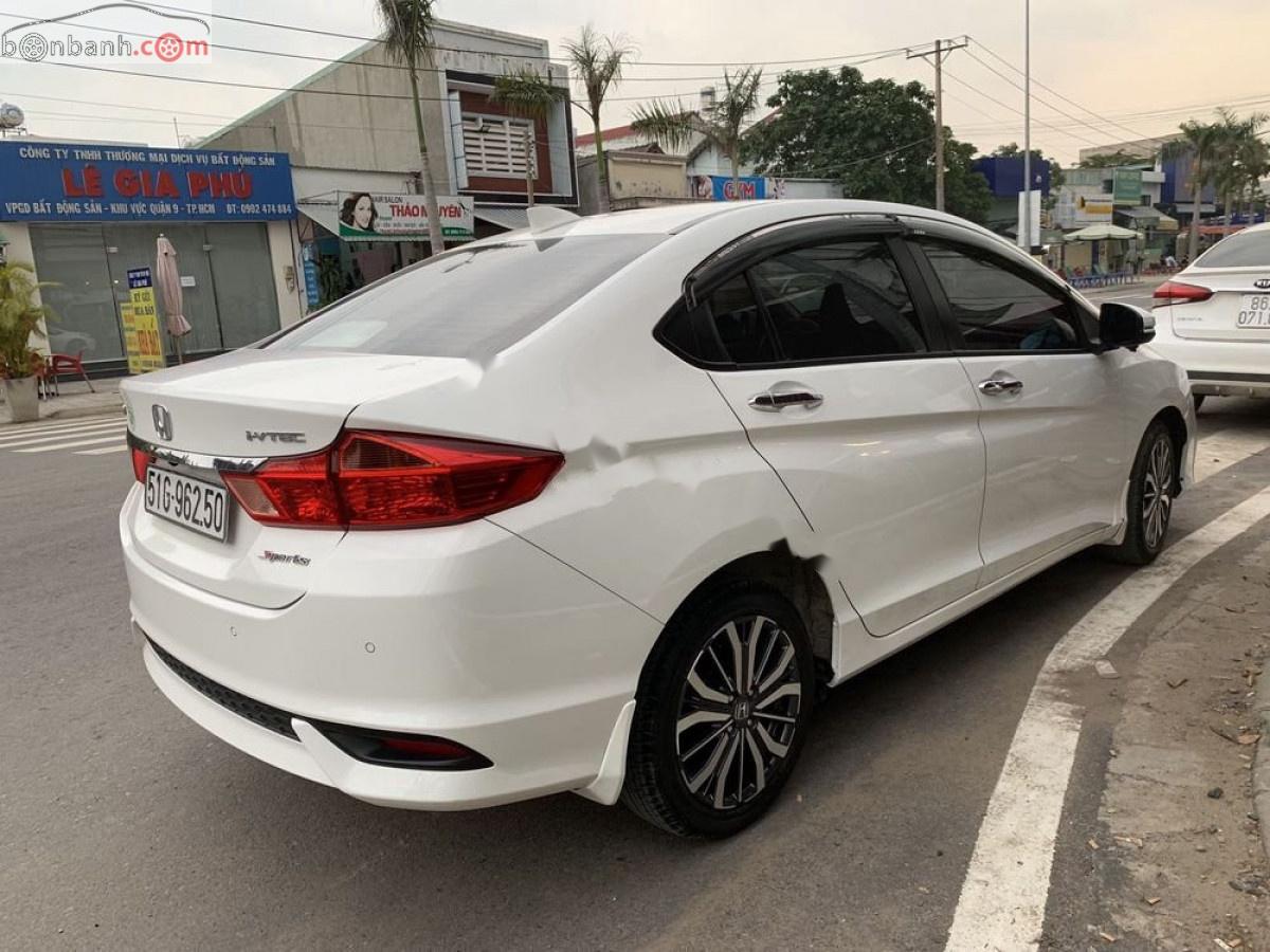 Honda City   2018 - Bán xe cũ Honda City 1.5TOP đời 2018, màu trắng