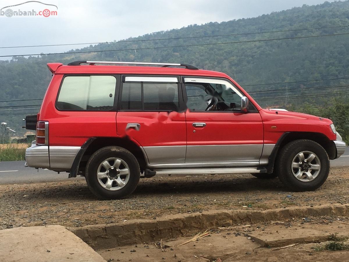 Mitsubishi Pajero 1996 - Bán xe Mitsubishi Pajero đời 1996, màu đỏ, nhập khẩu nguyên chiếc