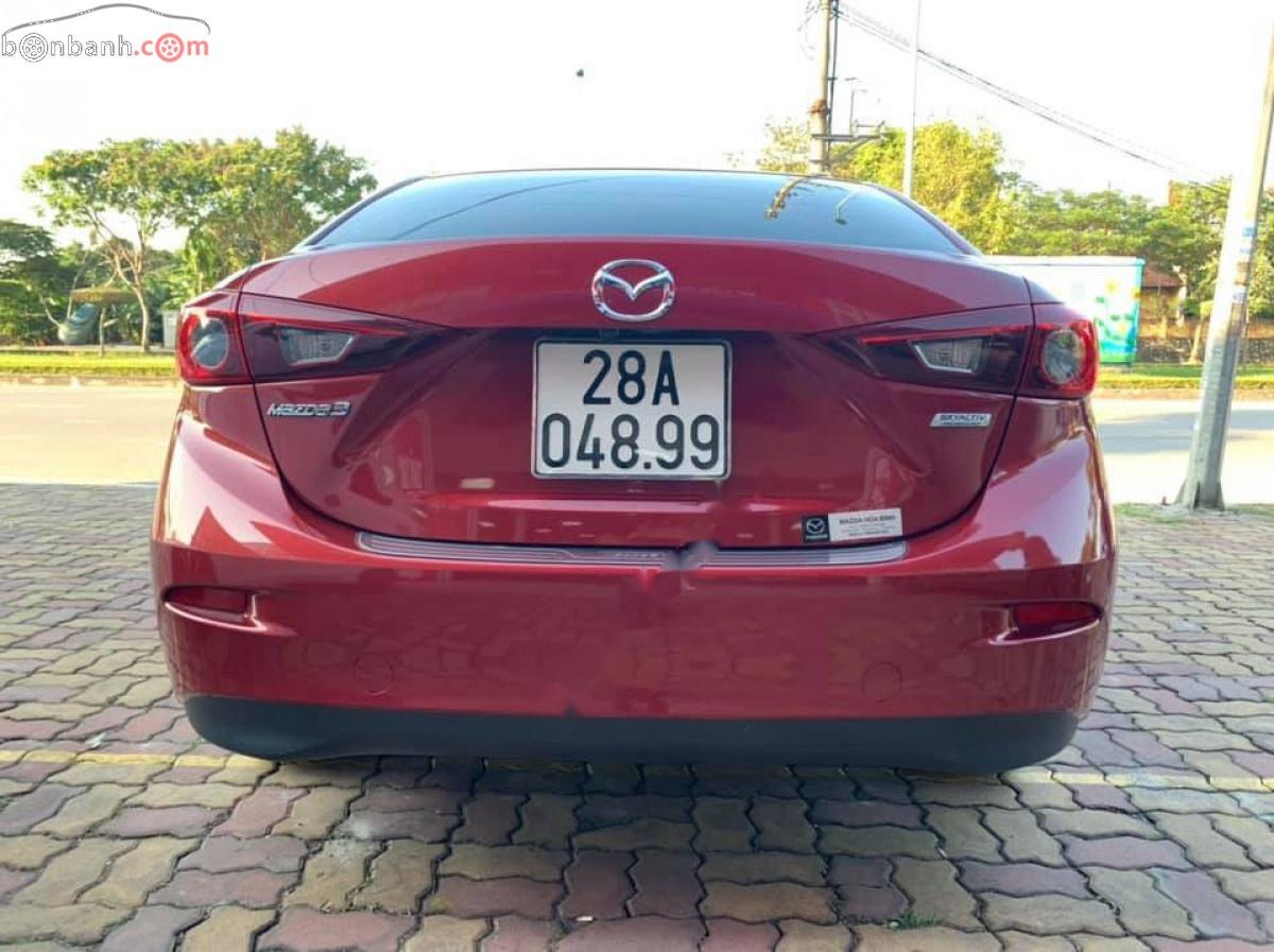 Mazda 3   2016 - Cần bán xe Mazda 3 1.5 AT đời 2016, màu đỏ, chính chủ