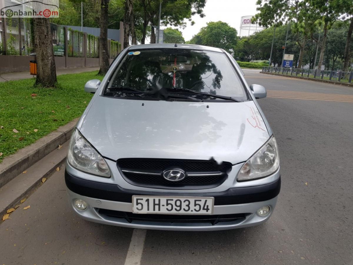 Hyundai Getz 2009 - Cần bán Hyundai Getz năm sản xuất 2009, màu bạc, xe nhập chính hãng