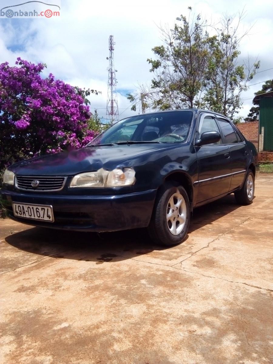 Toyota Corolla 1997 - Cần bán lại xe Toyota Corolla sản xuất 1997, màu xanh, xe nhập