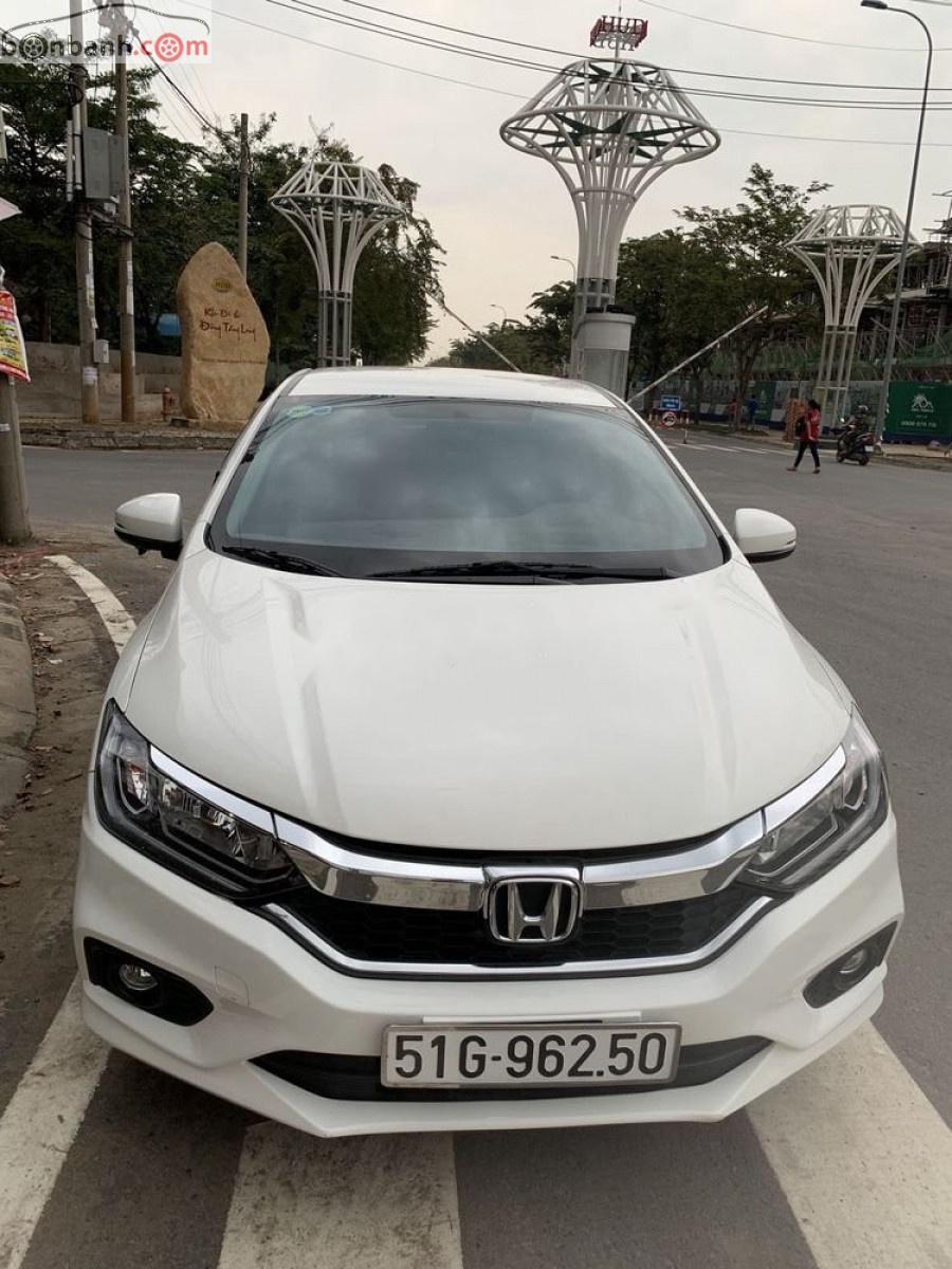 Honda City   2018 - Bán xe cũ Honda City 1.5TOP đời 2018, màu trắng