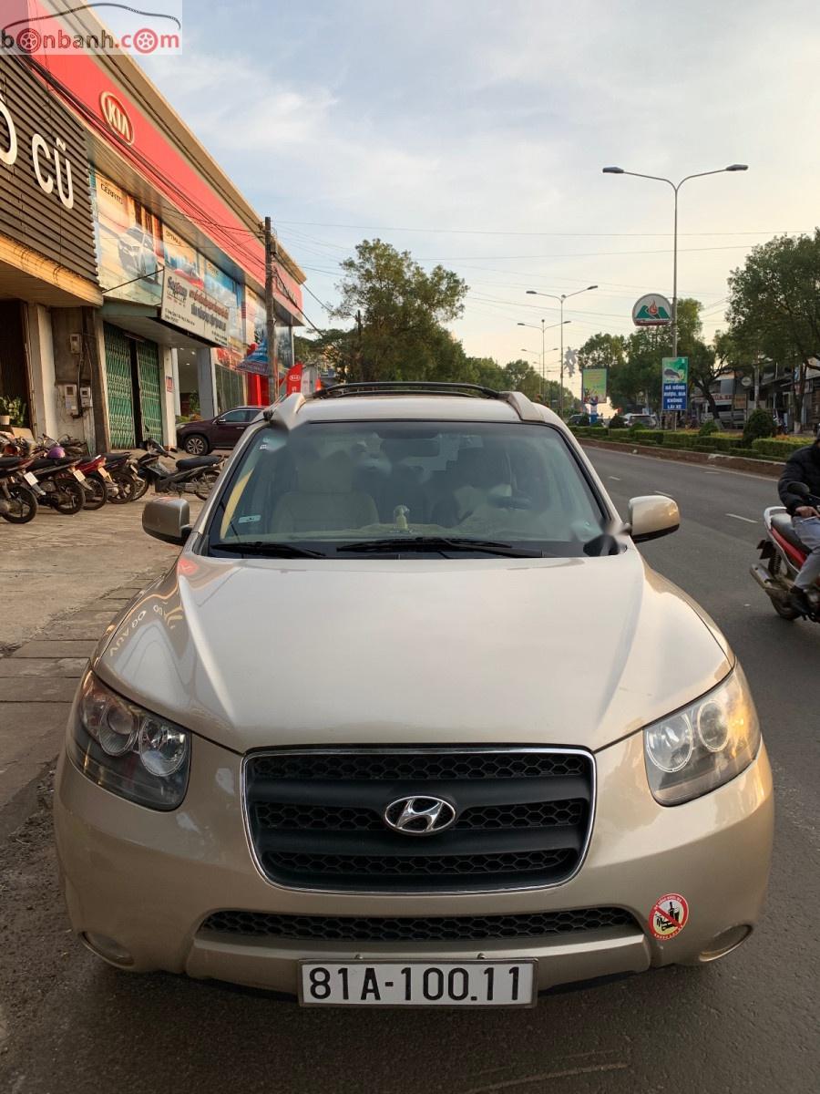 Hyundai Santa Fe   2008 - Cần bán Hyundai Santa Fe đời 2008, xe nhập số sàn