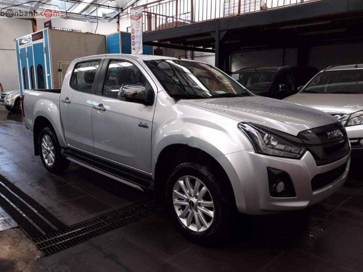 Isuzu Dmax 2019 - Bán xe Isuzu Dmax LS 4x4 đời 2019, màu bạc, nhập khẩu Thái số sàn