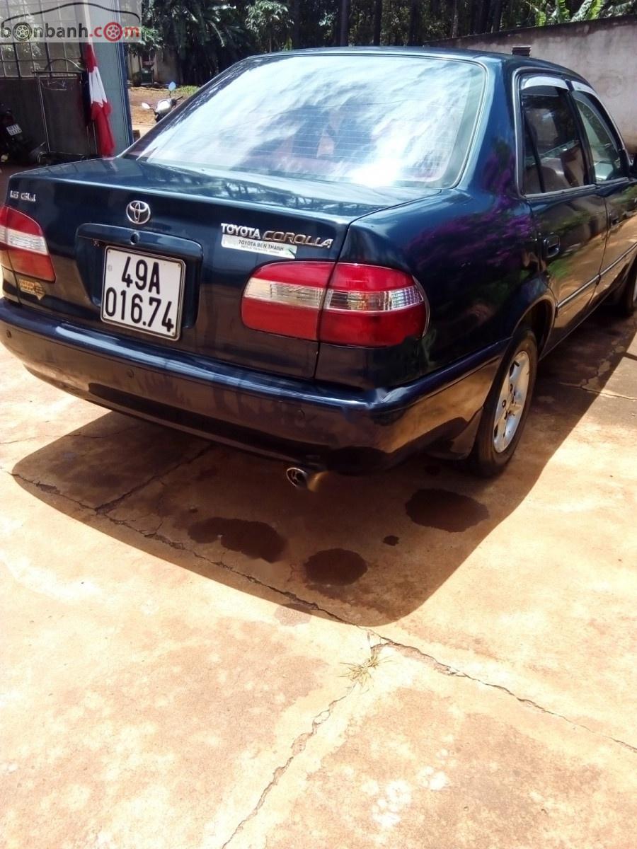 Toyota Corolla 1997 - Cần bán lại xe Toyota Corolla sản xuất 1997, màu xanh, xe nhập