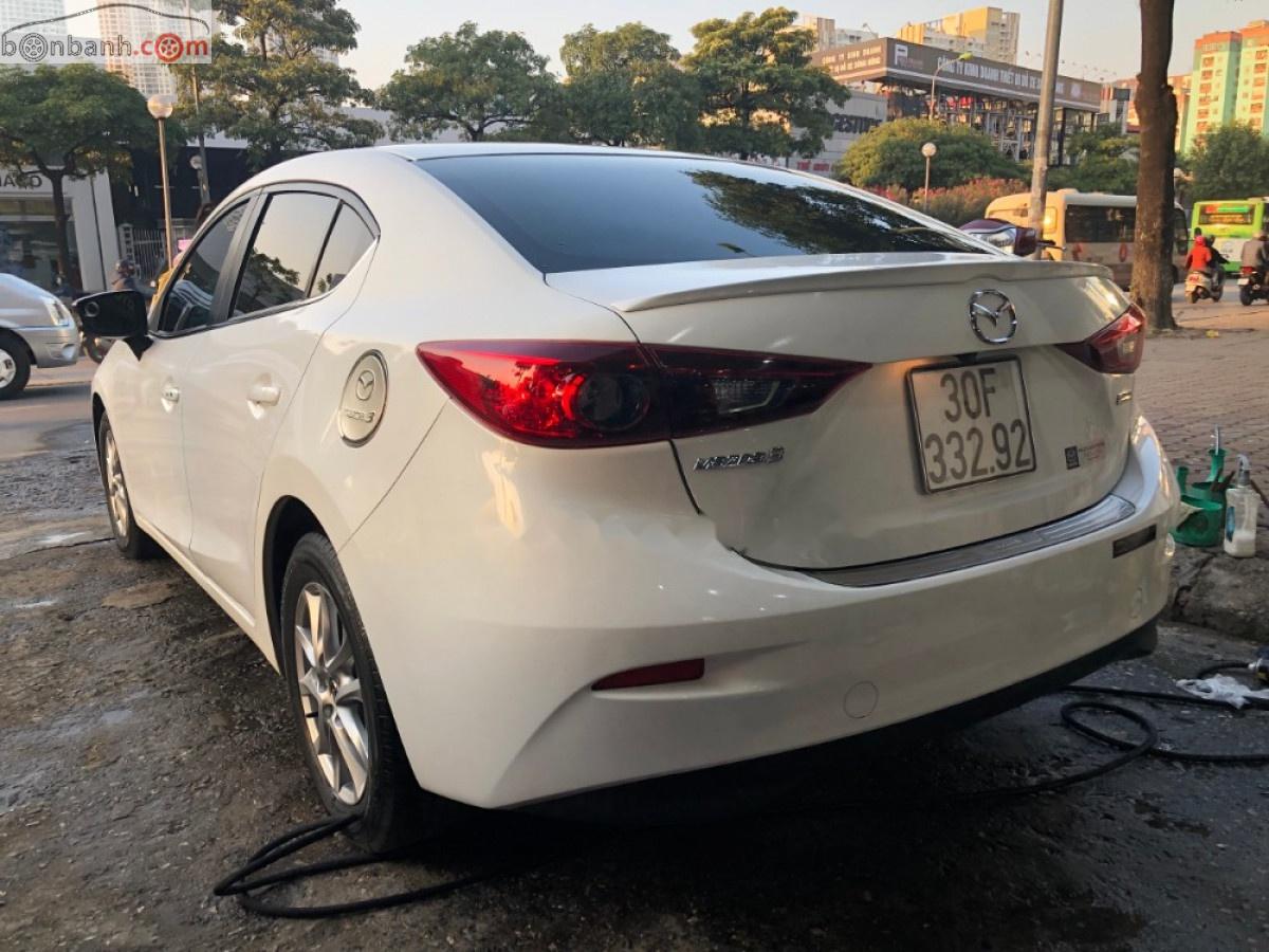 Mazda 3   2017 - Bán Mazda 3 1.5 AT năm sản xuất 2017, màu trắng, 585tr