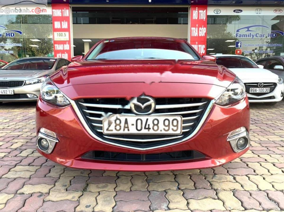 Mazda 3   2016 - Cần bán xe Mazda 3 1.5 AT đời 2016, màu đỏ, chính chủ